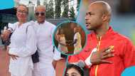 "Greatest source of strength": Andre Ayew dances with his evergreen mum (Photo)