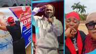 Daddy Lumba: Kumasi residents inconsolable as they hold a funeral for the highlife legend, video awes many