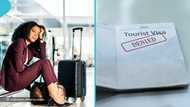 Ghanaian lady cries out after being denied a US visa despite having travel experience