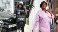 Tracey Boakye shows off GH¢12.5k Saint Laurent tote bag and Lexus LX in new photos