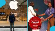 Shark Quiz: Brilliant past participant from PRESEC joins Apple Inc. in London: "He dey chop big money"