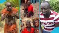 Ogyam goes on his knees and begs Dr Likee's team after getting arrested