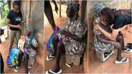 Little Things: Kind lady gives blind woman and her hubby new lamp, rice, other food items