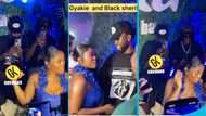 Black Sherif admires Gyakie's impressive dance moves at her album launch in a viral video
