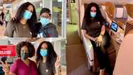 Rich mama: Actress Juliet Ibrahim flies out her son and mother for family vacation in Dubai; photos drop