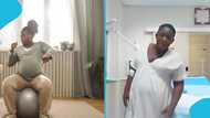 Pregnant woman dances to Kojo Blak’s ‘next door’ while in labour: “It’s no joke”