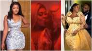 Tracey Boakye's dinner: Video of Afia Schwar and Shugatiti kissing trends; many react