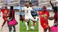 Dede Ayew: Ghanaian Man Angrily Slaps Mannequin Of Black Stars Captain For Missing Penalty In Funny Video