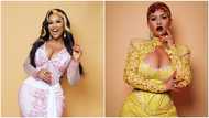 Nana Ama McBrown drops new photos in rich Kente and expensive gold ornaments