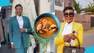 Ghanaian woman wakes up at 4 am to prepare fufu for her son to take to school