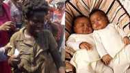 A/R: Pretty mentally ill lady gives birth to twins after off-duty nurse rescued her