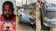 It's a lie, ask her: Peeps react as man says wife parked car proper and saw it inside gutter later