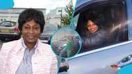 Kumawood actress Kyeiwaa spotted working at car dealership in the US