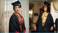 Ghanaian actress Selassie Ibrahim graduates with a Master's degree from a University in the UK