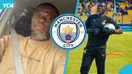 Unity Cup: Fatau Dauda vibes around Man City property in England (video)