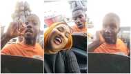 Nana Ama McBrown left speechless by American accent and eloquence of a street hawker, video amuses many