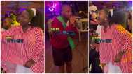 King Promise's mother steals show at his birthday party, many notice striking resemblance between son and mother