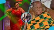 AJ Sarpong's sisters visit family at Agogo palace after father's death, video stirs emotions