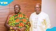 Mahama shares how the Asantehene saved his political career