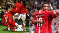Wayne Rooney reacts to Cristiano Ronaldo's stunning return to Old Trafford