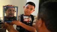 Childhood cut short: Honduran boy, 12, wielding barber's shears