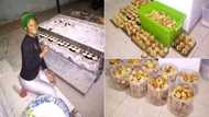 Many inspired by young lady's hustle as she bakes and sells rock buns for living