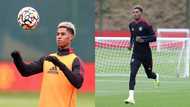 Marcus Rashford announces return from injury with brace for Man United