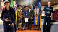 Fadda Dickson: Photos & video drop as Despite's right-hand man is honoured by top University in USA