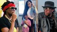 Photos of Mugeez's beautiful baby mama and their handsome son (photos)