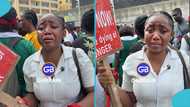 Korle Bu nurse weeps over inability to pay rent, appeals to government over salary arrears, video