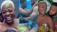 I’m an actress and I can kiss anyone I want – Asantewaa replies critics of her 'intimate' videos with manager