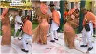 "Dancing like Shakira": Bride in high heels challenges husband in dance contest on wedding day