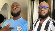 Photo of younger & fresh Kwadwo Sheldon with a complete hair line causes huge stir