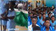 Video of diminutive prefect aspirant during Collins SHS manifesto reading inspires many