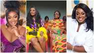 Jackie Appiah's mother pops up with beauty and style at actress' 39th birthday party, her video wows many