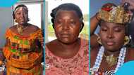 60-year-old Ghanaian woman looks unrecognisable in thick make-up, delights as she ties the knot