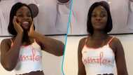 Pretty lady flaunts maximum skin in tight wear as she dances in video, men drool: “Be my wife”