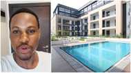 Nigerian forex trader flaunts his luxury apartment in Ghana and shows its impressive features