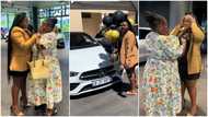Lady gets 2023 Mercedes Benz CLA, her mum sheds tears of joy, their video trends