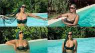 Juliet Ibrahim dazzles in hot bikini photos; fans beg her to share full pictures of her back