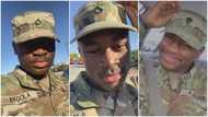 Nigerian man gets promotion in US Army; causes massive stir online