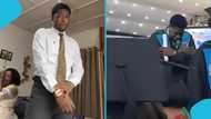 KNUST graduate recreates Cole Palmer's cold celebration at his university graduation
