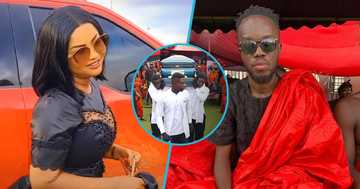 Akwaboah Jnr Buries Late Father: Nana Ama McBrown, Fameye, Other ...