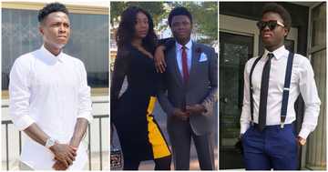 Samuel Inkoom: Former Black Stars Defender Flaunts Pretty Wife Omega In ...