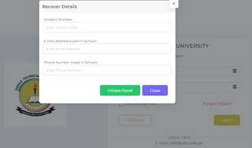 TATU student portal registration, results, password recovery - YEN.COM.GH