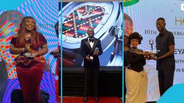 Ameyaw Debrah, Patrick Amofah, Gloria Sarfo and others win big at the Hollywood and African Prestigious awards
