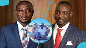 Samuel Aboagye's wife mourns her husband's demise with an emotional tribute, video breaks hearts