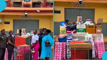 Ghanaian philanthropist Ohenewaa Akyea makes huge donation to Nsawam Prison, stirs reactions