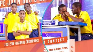 2023 NSMQ: Pope John SHS defeats St. Peter's SHS to win Eastern Regional Championship, fans delighted