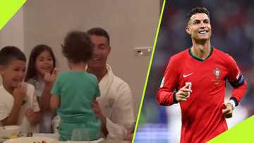 Cristiano Ronaldo on daddy duties, jokes like a ‘comedian’ in cute video